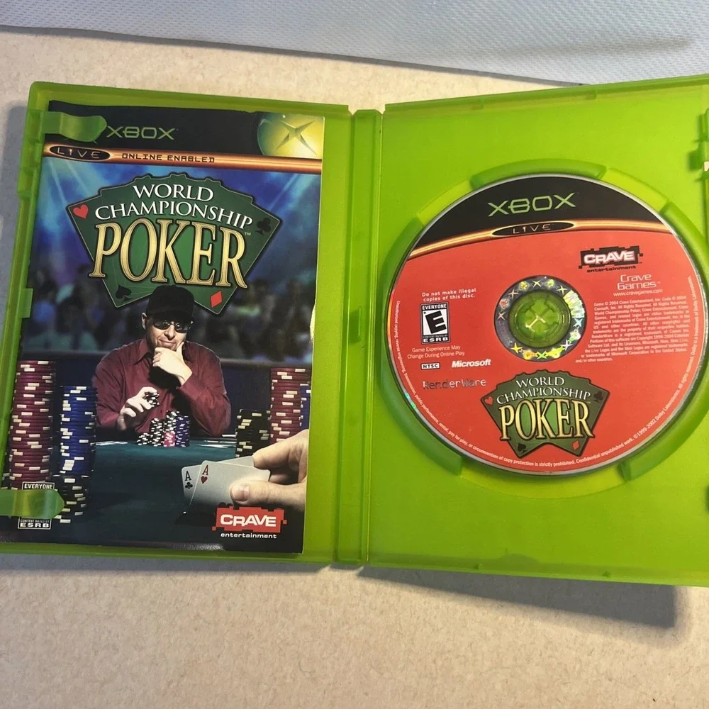 World Championship Poker (Microsoft Xbox,‎ 2004) Complete
